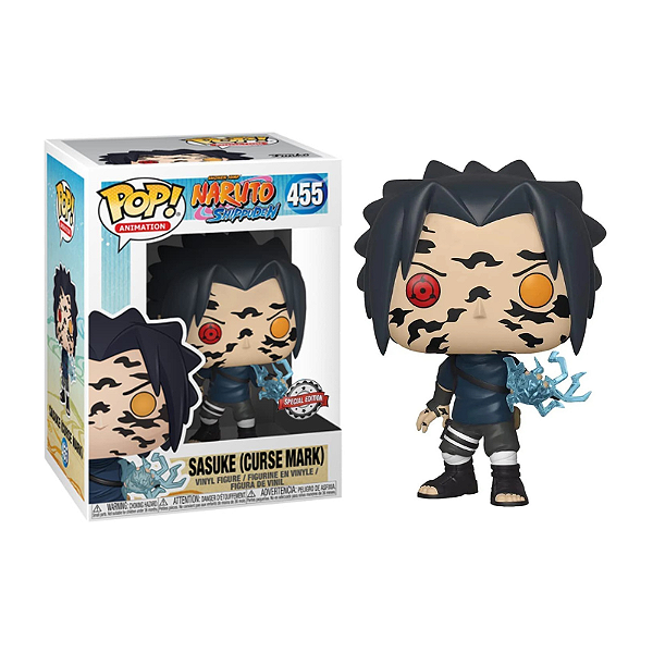 Funko Pop! Animation Naruto Shippuden Sasuke Curse Mark 455 Exclusivo