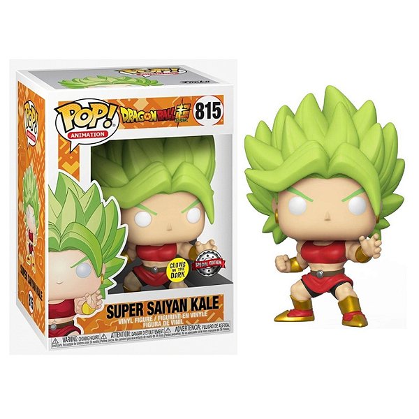 Funko Pop! Animation Dragonball Z Super Saiyan Kale 815 Exclusivo Glow