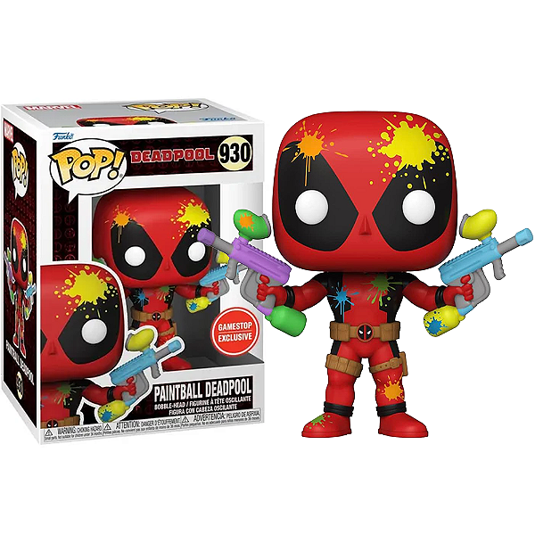 Funko Pop! Marvel Deadpool Paintball 930 Exclusivo