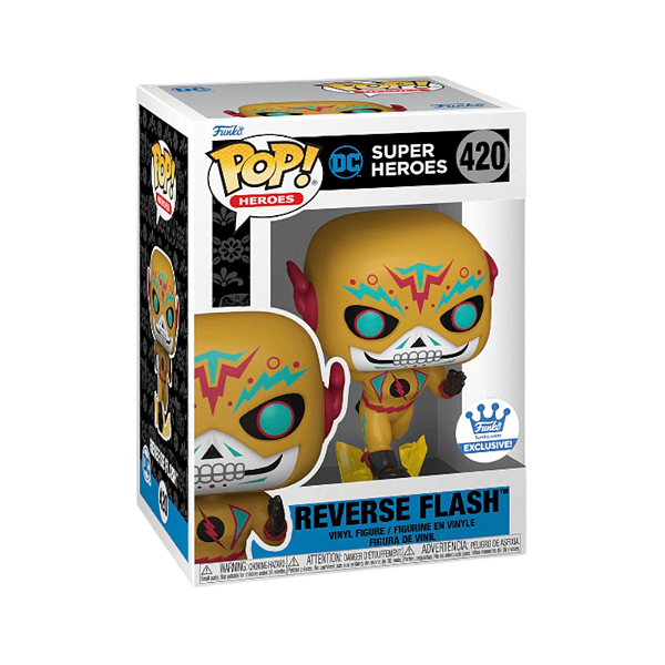 Funko Pop! Dc Comics Flash Reverse Flash 420 Exclusivo