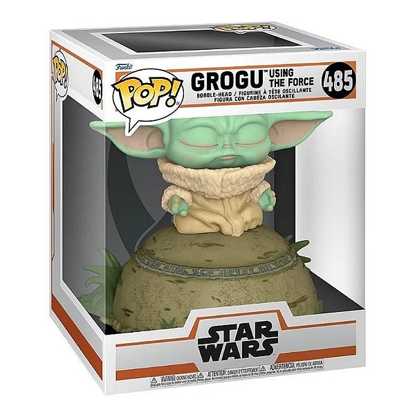 Funko Pop! Television Star Wars Grogu Using The Force 485