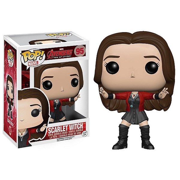Funko Pop! Marvel Avengers Vingadores Feiticeira Escarlate Scarlet Witch 95