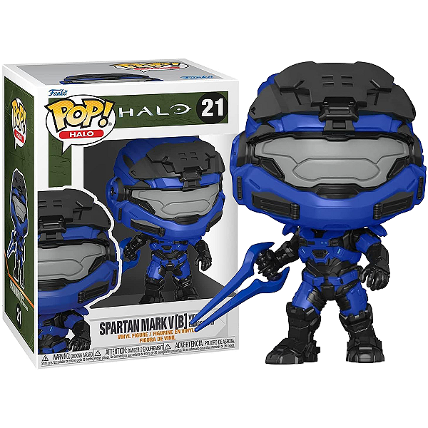 Funko Pop! Games Halo Spartan Mark With Energy Sword 21
