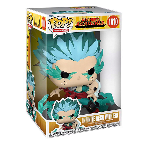 Funko Pop! Animation My Hero Academia Infinite Deku With Eri 1010 10 Polegadas