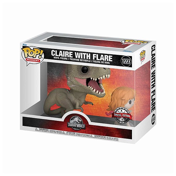 Funko Pop! Filme Jurassic World Claire With Flare 1223 Exclusivo