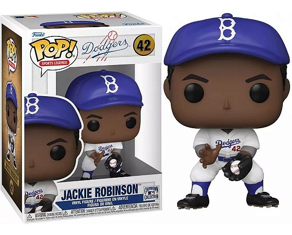 Funko Pop! Sports Legends Baseball MLB Dodgers Jackie Robinson 42