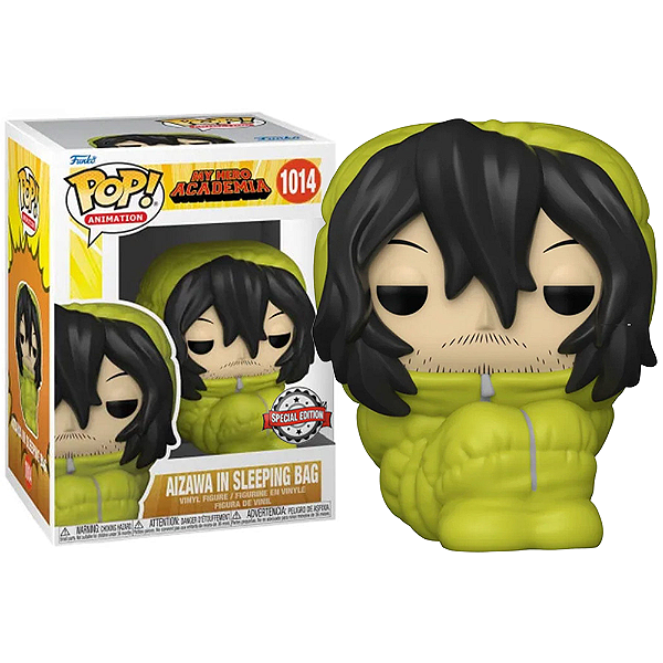 Funko Pop! Animation My Hero Academia Aizawa In Sleeping Bag 1014 Exclusivo