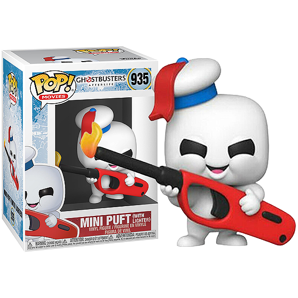 Funko Pop! Filme Ghostbusters / Os Caça Fantasmas Mini Puft With Lighter 935