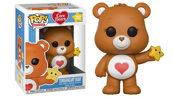 Funko Pop! Ursinhos Carinhosos Care Bears Tenderheart Bear 352