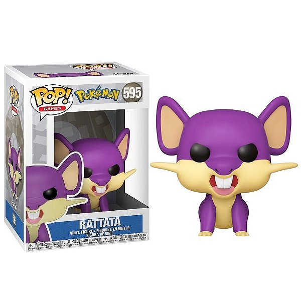 Funko Pop! Games Pokemon Rattata 595