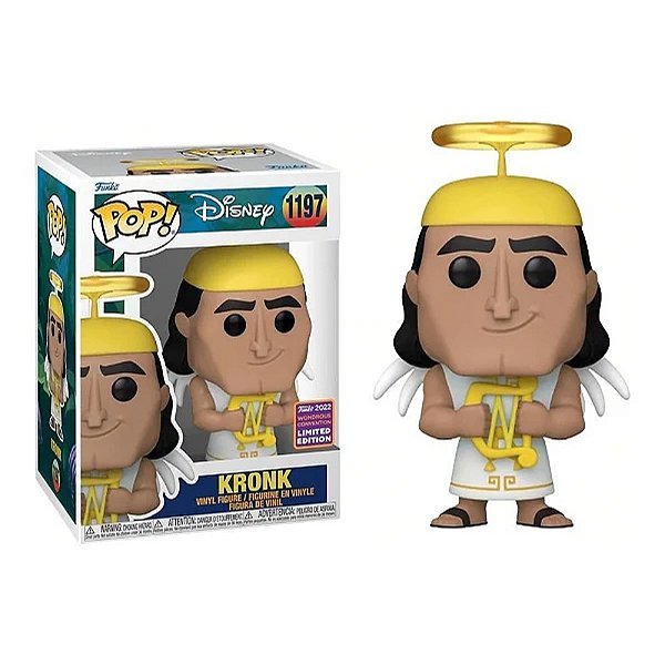 Funko Pop! Disney A Nova Onda do Imperador Kronk 1197 Exclusivo