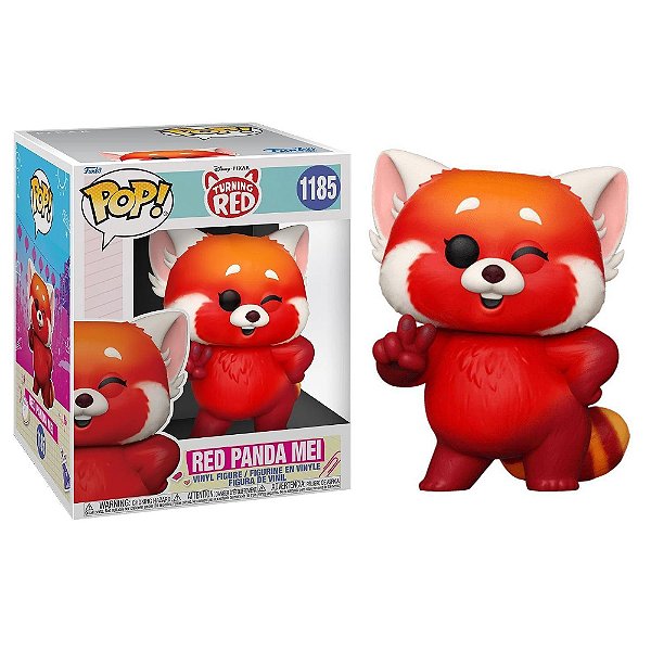 Funko Pop! Filme Disney Red Crescer é uma Fera Red Panda Mei 1185