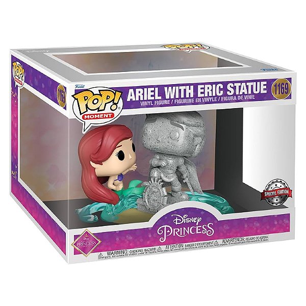 Funko Pop! Filme Disney A Pequena Sereia Ariel With Eric Statue 1169 Exclusivo
