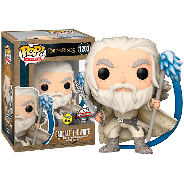 Funko Pop! Filme O Senhor Dos Aneis Gandalf The White 1203 Exclusivo