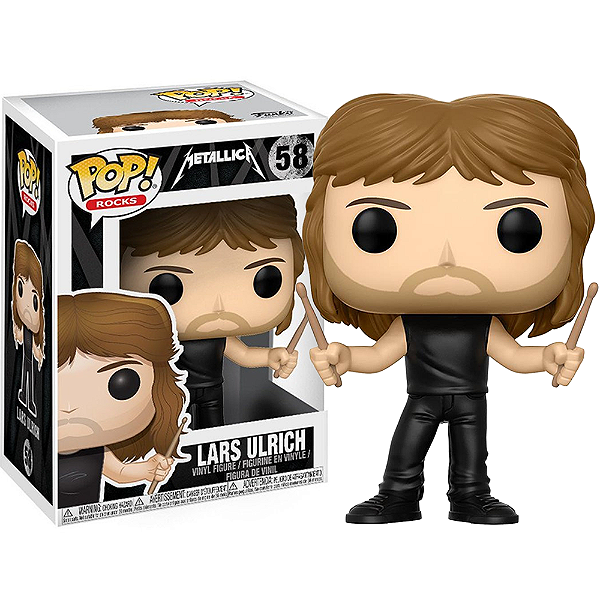 Funko Pop! Rocks Metallica Lars Ulrich 58