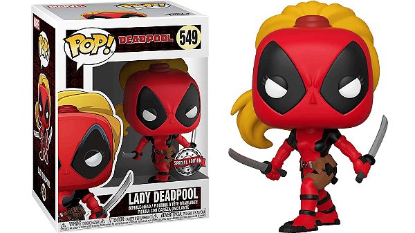 Funko Pop! Marvel Deadpool Lady Deadpool 549 Exclusivo