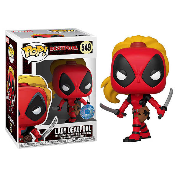 Funko Pop! Marvel Deadpool Lady Deadpool 549 Exclusivo