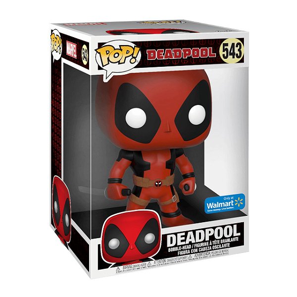 Funko Pop! Marvel Deadpool 543 Exclusivo 10 Polegadas