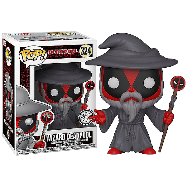Funko Pop! Marvel Deadpool Wizard Deadpool 324 Exclusivo