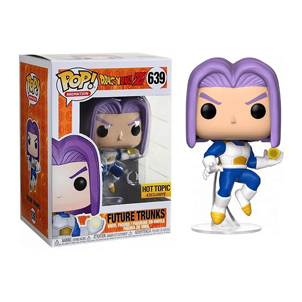Funko Pop! Animation Dragon Ball Z Future Trunks 639 Exclusivo