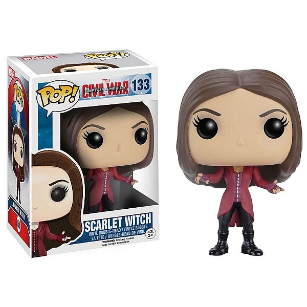 Funko Pop! Television Marvel Civil War Scarlet Witch 133