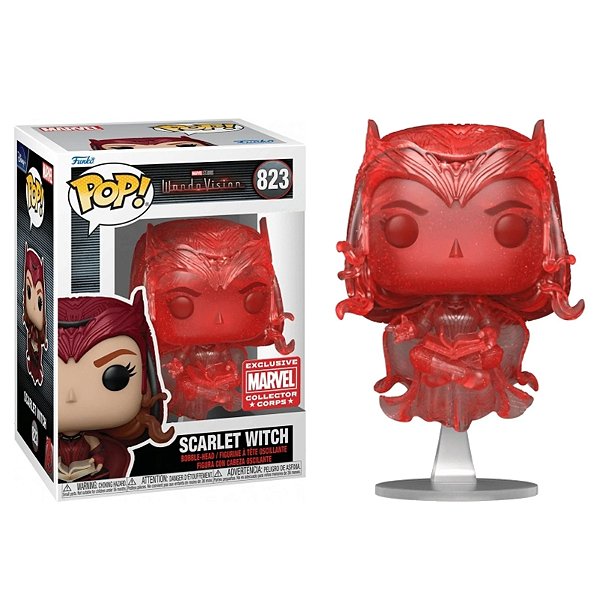 Funko Pop! Television Marvel WandaVision Scarlet Witch 823 Exclusivo
