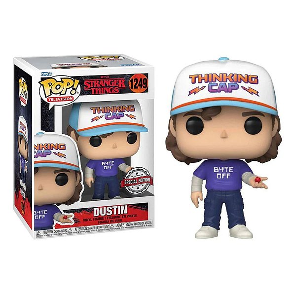 Funko Pop! Television Stranger Things Dustin 1249 Exclusivo