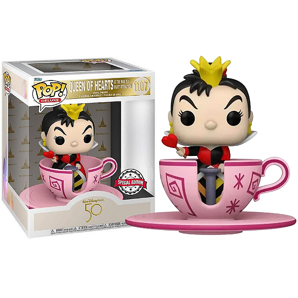 Funko Pop! Disney Alice no Pais das Maravilhas Queen Of Hearts 1107 Exclusivo