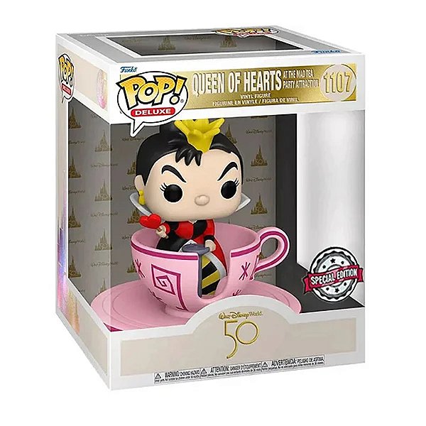 Funko Pop! Disney Alice no Pais das Maravilhas Queen Of Hearts 1107 Exclusivo