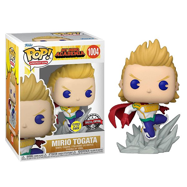 Funko Pop! Animation My Hero Academia Mirio Togata 1004 Exclusivo Glow