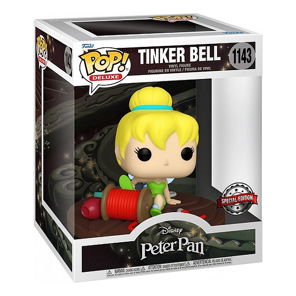 Funko Pop! Deluxe Disney Peter Pan Sininho Tinker Bell 1143 Exclusivo