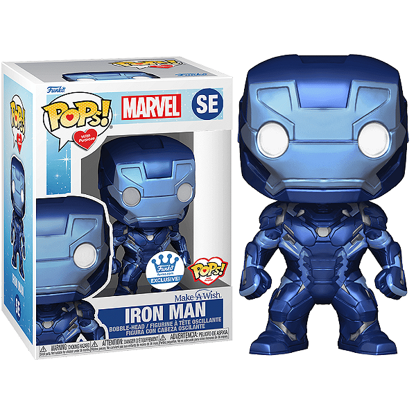 Funko Pop! Marvel Homem de Ferro Iron Man SE Exclusivo