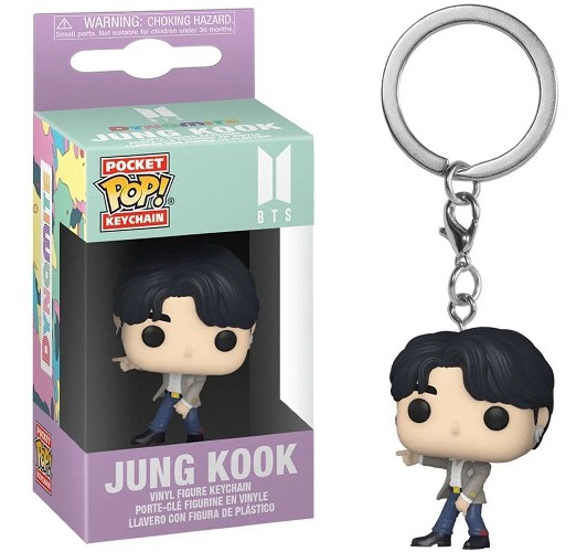 Funko Pop! Keychain Chaveiro Rocks Bts Dynamite Jung Kook