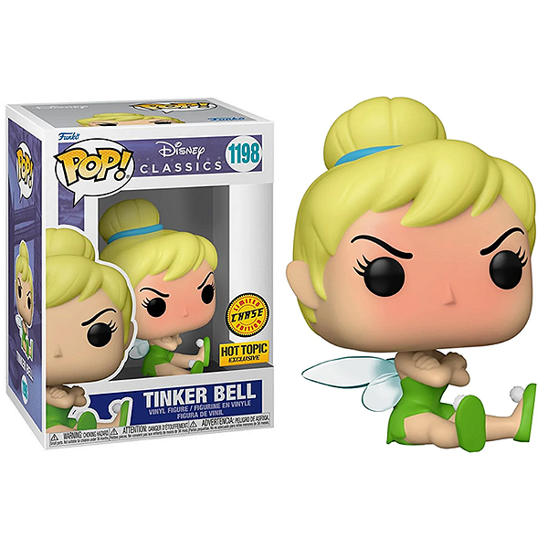 Funko Pop! Disney Classics Tinker Bell 1198 Exclusivo Chase