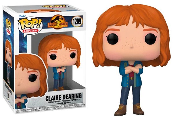 Funko Pop! Filme Jurassic World Dominion Claire Dearing 1209