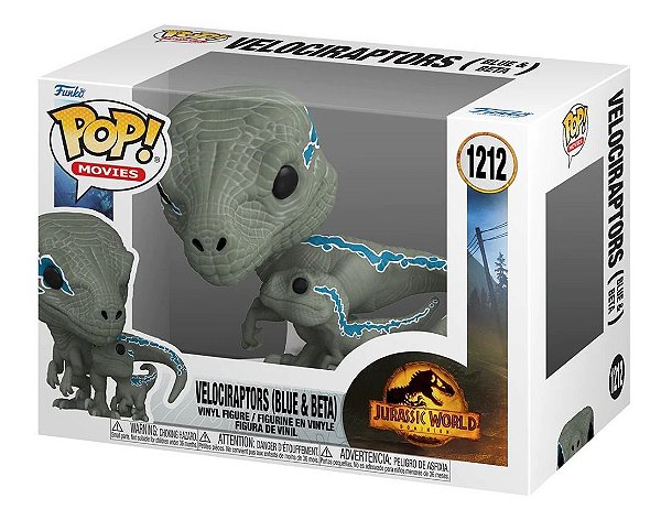 Funko Pop! Filme Jurassic World Velociraptors Blue & Beta 1212