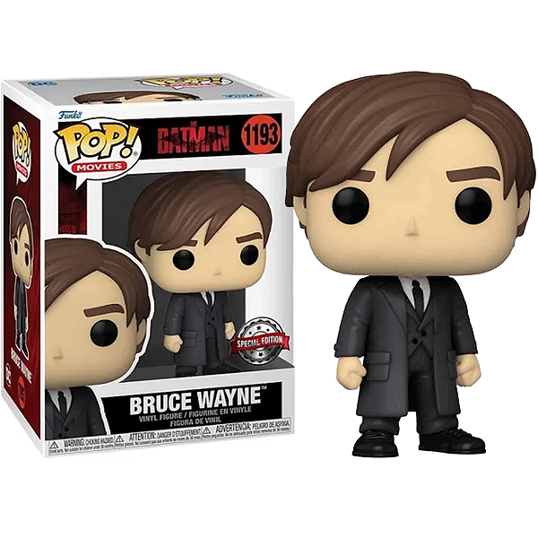 Funko Pop! DC Comics Batman Bruce Wayne 1193 Exclusivo