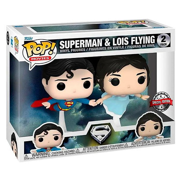 Funko Pop! Dc Comics Superman & Lois Flying 2 Pack Exclusivo