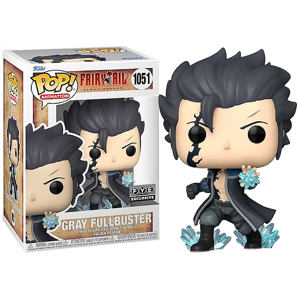 Funko Pop! Animation Fairy Tail Gray Fullbuster 1051 Exclusivo