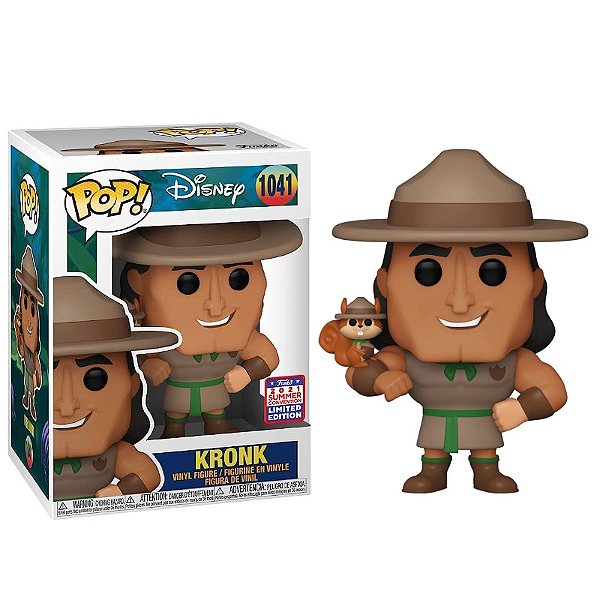 Funko Pop! Disney A Nova Onda do Imperador Kronk 1041 Exclusivo