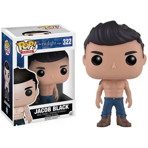 Funko Pop! Filme The Twilight Saga Crepusculo Jacob Black 322