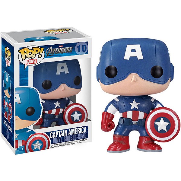 Funko Pop! Marvel Avengers Capitão America / Captain America 10
