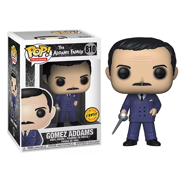 Funko Pop! Television A Familia Addams Gomez Addams 810 Exclusivo Chase