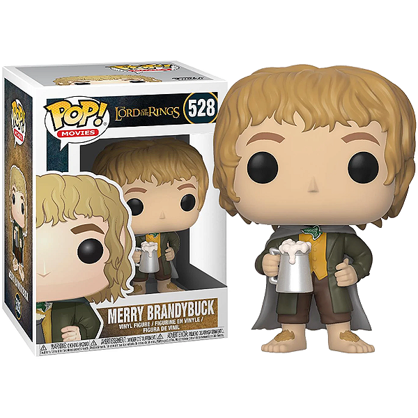 Funko Pop! Filme O Senhor Dos Aneis Merry Brandybuck 528