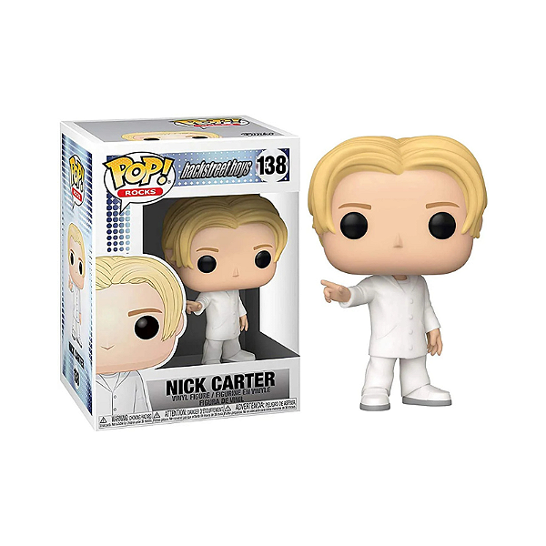 Funko Pop! Rocks Backstreet Boys Nick Carter 138
