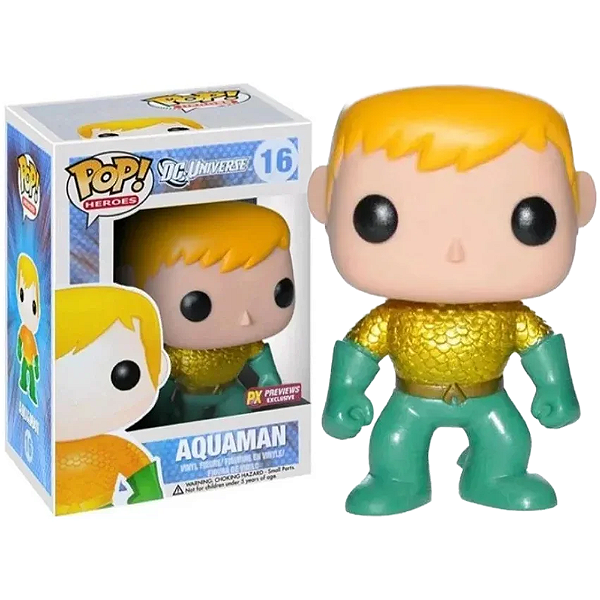 Funko Pop! Dc Comics Aquaman 16 Exclusivo