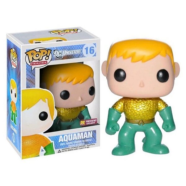 Funko Pop! Dc Comics Aquaman 16 Exclusivo