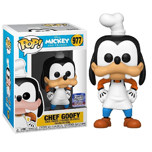 Funko Pop! Disney Mickey Mouse Pateta Chef Goofy 977 Exclusivo