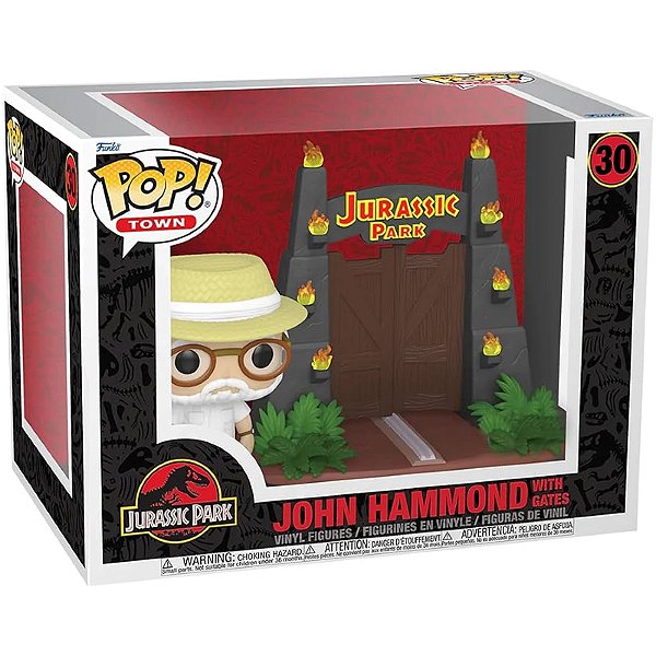 Funko Pop! Filme Jurassic Park John Hammond With Gates 30