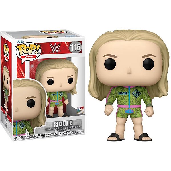 Funko Pop! WWE Riddle 115 Exclusivo